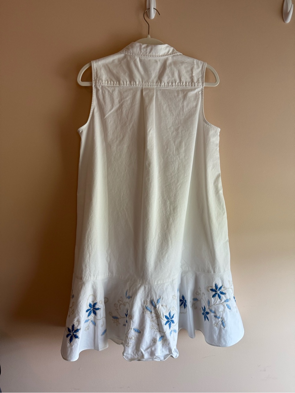 Tuckernuck White Embroidery Sleeveless Callahan Dress - Picture 4 of 4